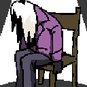 Asch in chair